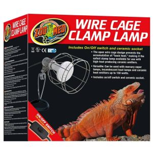 ZOO MED WIRE CAGE CLAMP LAMP