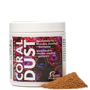 Fauna Marin Coral Dust 50 gr – Mangime in polvere per coralli LPS, Zoanthus e Ricordee