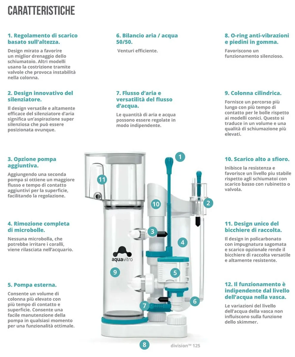 Aquavitro Skimmer Division 500 - immagine 4
