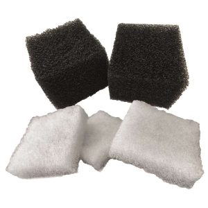 SPUGNE BIANCHE & NERE RICAMBIO AMTRA XCUBE 26L LED BIOCELL FOAM PCS 5