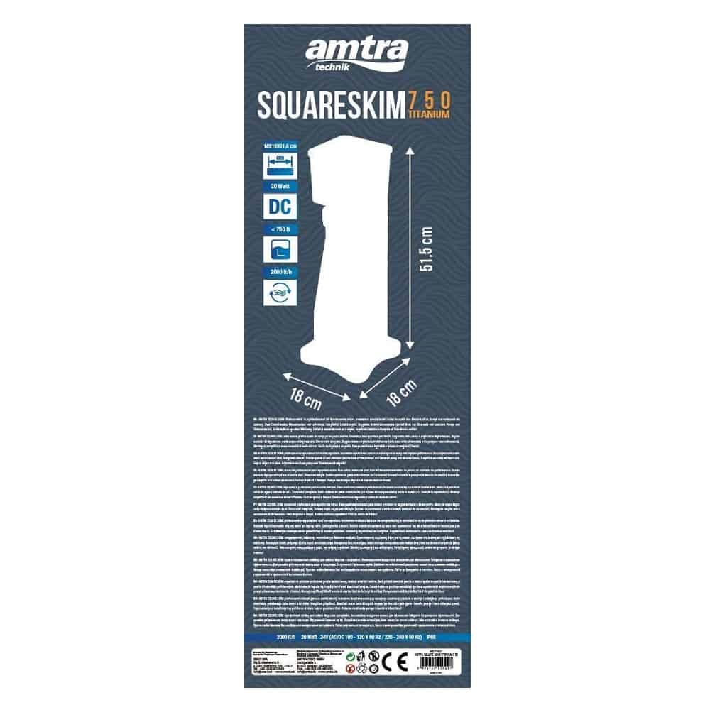 AMTRA SQUARE SKIM TITANIUM - immagine 9