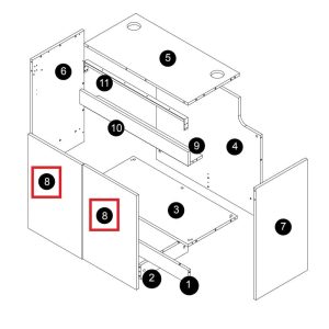 RICAMBIO SUPPORTO AMTRA STATION 90 ANTA PCS 1