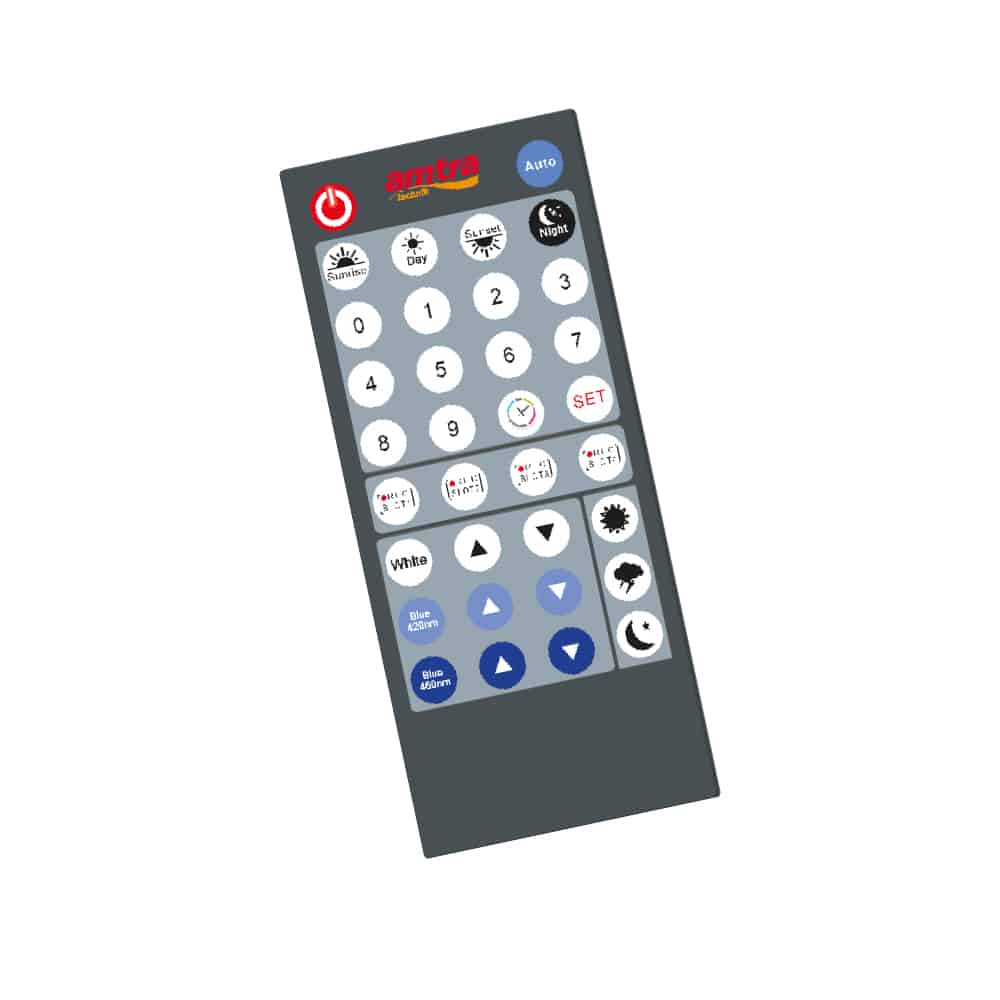 RICAMBIO AMTRA LED SYSTEM REEF TELECOMANDO (versione IR) - immagine 2