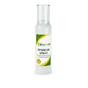 APADERM SPRAY ANTIPARASSITARIO 150ML PER CANI, GATTI, CONIGLI ,VOLATILI 100% NATURALE ED EFFICACE