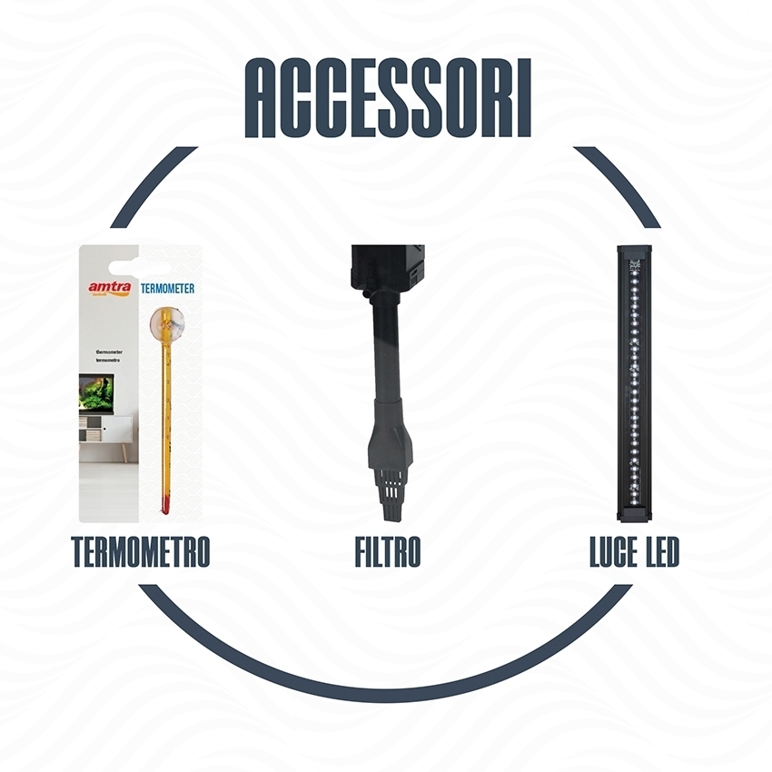 KIT ACQUARIO COMPLETO – AMTRA LAGUNA LED 30 - immagine 4