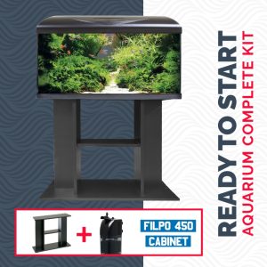 ACQUARIO AMTRA SYSTEM TANK V2 80 LED E MOBILE PER ACQUARIO