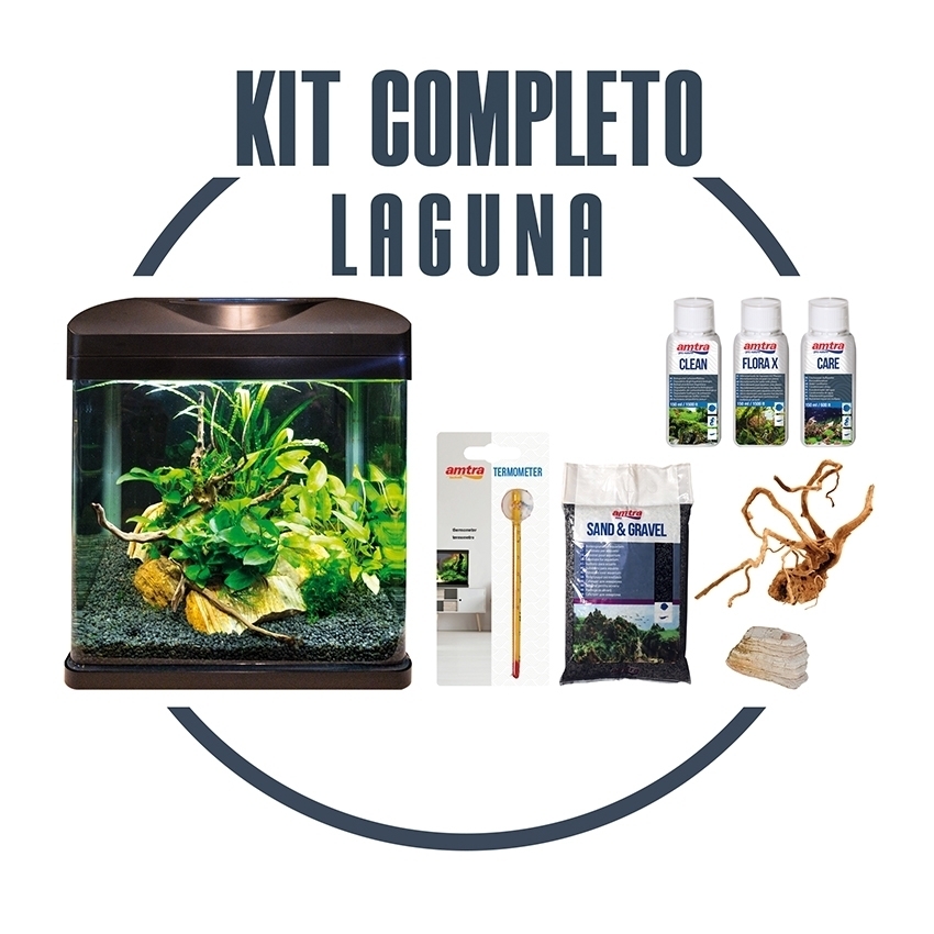 KIT ACQUARIO COMPLETO – AMTRA LAGUNA LED 30 - immagine 2