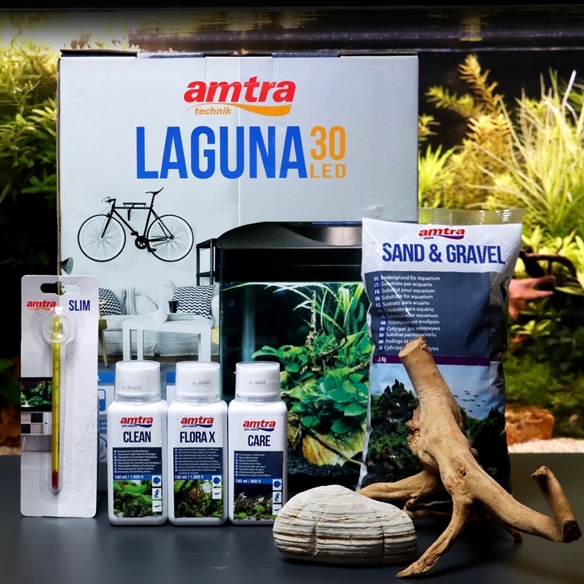 KIT ACQUARIO COMPLETO – AMTRA LAGUNA LED 30 - immagine 3