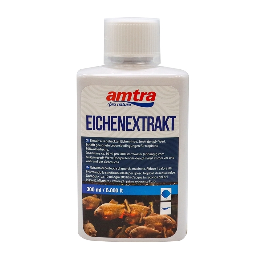 BIOCONDIZIONATORE ACQUARI TROPICALI – AMTRA EICHEN EXTRAKT - immagine 2