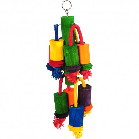 GIOCO PLAYTIME PER PAPPAGALLI 35 CM—- CIRCA - immagine 2