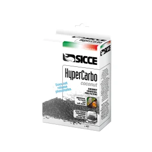 Sicce HyperCarbo Cocco 2 x 150 g – Carbone Attivo di Cocco per Filtri Acquario