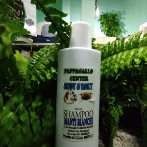 SHAMPOO PER CANI LINEA ROKY NATURE 250ML  MANTI BIANCHI