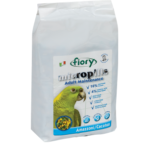 FIORY MICROPILLS AMAZZONI E CACATUA CONF 1,4KG  L OFFERTA COMPRENDE 6 CONFEZIONI PER CARTONE