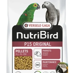 NEW NUTRIBIRD P15 ORIGINAL 3kg PAPPAGALLI TG L/XL
