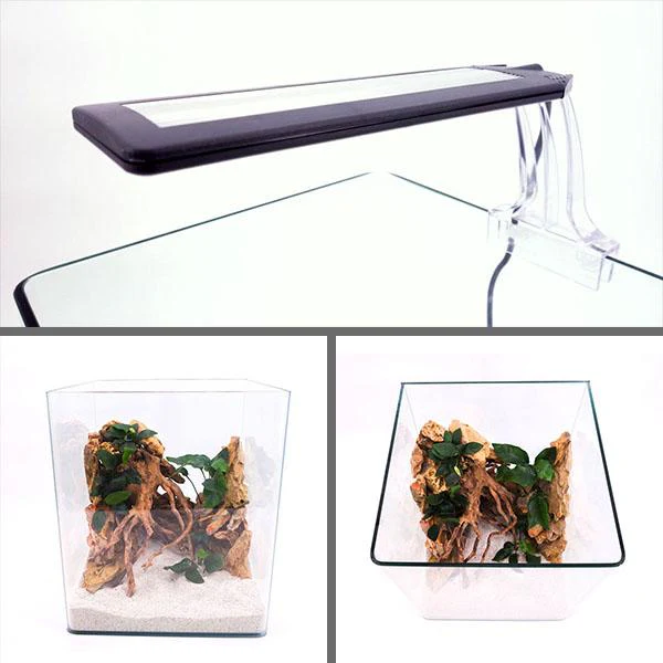 Nano Aquarium NanoTank Cubo System 30 LED Équipé AMTRA - 30L - immagine 3