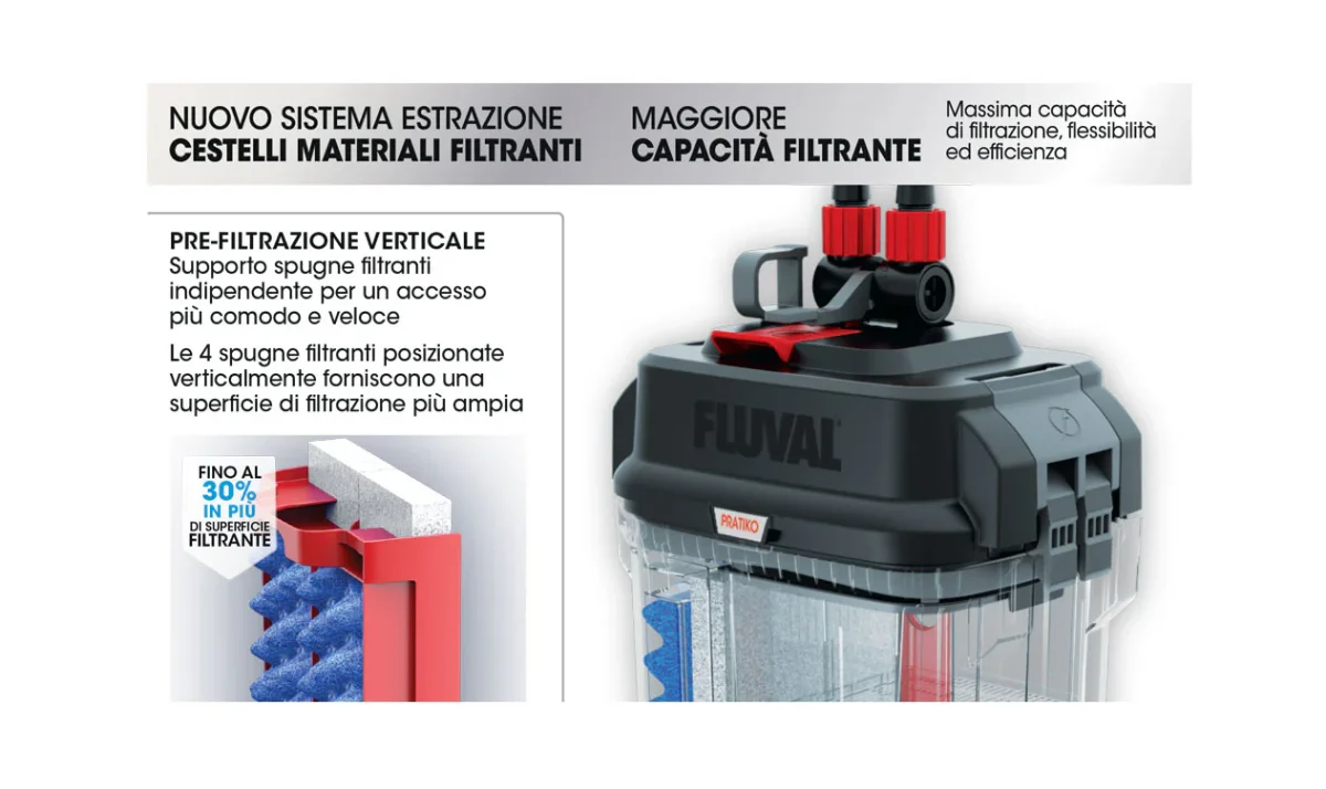 Askoll Pratiko 3.0 Super Silent 400 – Filtro esterno per acquari fino a 400 litri - immagine 5