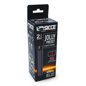 Sicce Jolly Preset 12 W – Riscaldatore Acquario 25°C per Fino a 12 Litri