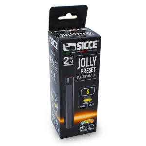 Sicce Jolly Preset 6 W – Riscaldatore Presettato a 25°C per Nano Acquari