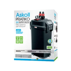Askoll Pratiko 3.0 Super Silent 400 – Filtro esterno per acquari fino a 400 litri