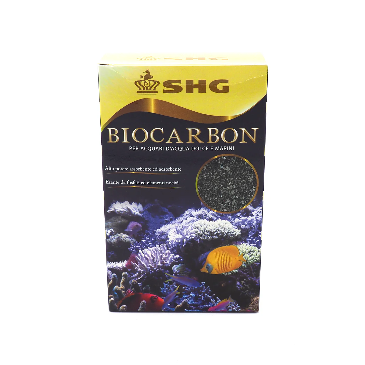 SHG Biocarbon – Carbone Attivo di Alta Qualità per Acquari