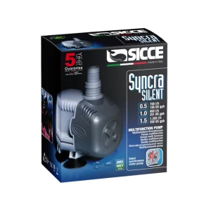 Sicce Syncra 1.0 – Pompa da Ricircolo 950 l/h per Acquari e Laghetti