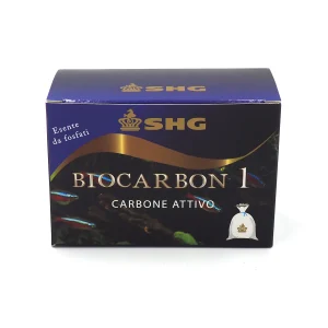 SHG Biocarbon 1 – Carbone Attivo per Acquari in Calzetta Monouso da 50 g