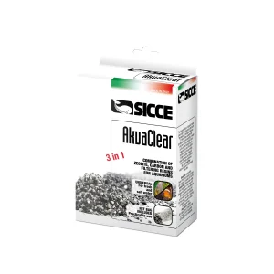Sicce AkuaClear 1000 ml – Zeolite, Carbone e Resine Filtranti per Acquari