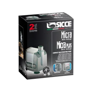 Sicce Micra – Pompa da ricircolo compatta e silenziosa 400 l/h