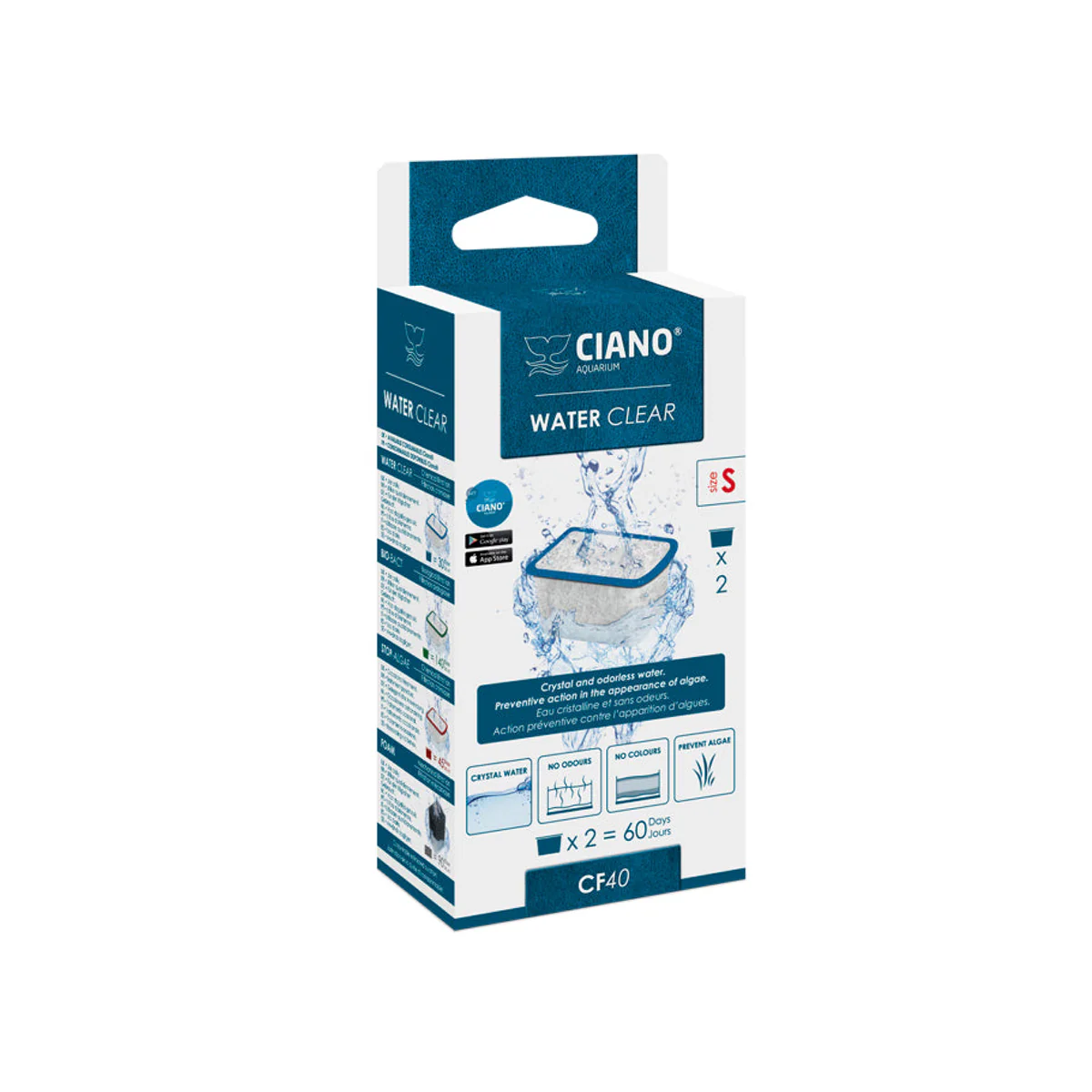 Ciano Water Clear S – Cialde Filtranti Acqua Chiara (2 pz) - immagine 2