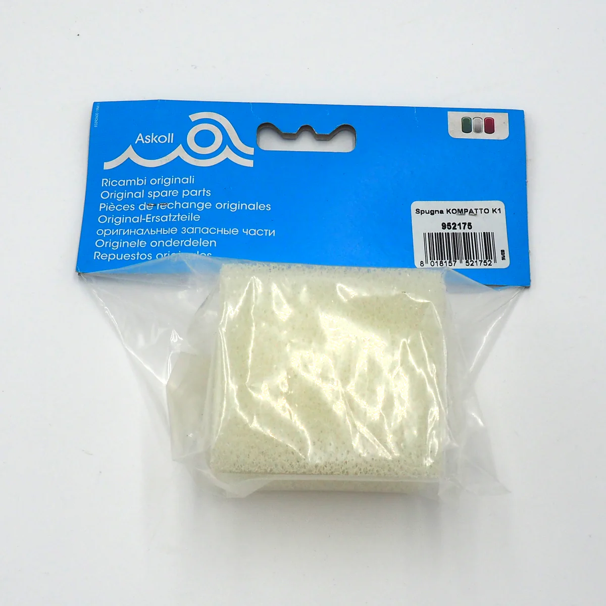 Askoll Spugna di ricambio Kompatto K1/Fluval U1 - immagine 2