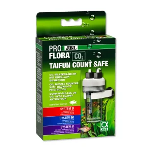 JBL ProFlora CO2 Taifun Count Safe – Contabolle con Valvola Antiritorno