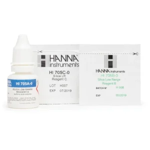Hanna Instruments HI-705-25 – Reagenti Silicati per Fotometro HI-705 (25 Test)