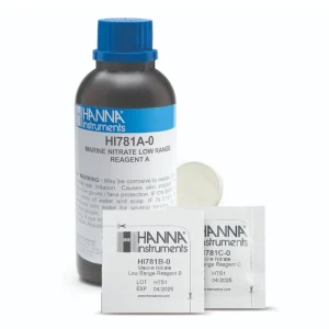 Hanna Instruments HI-781-25 – Reagenti Nitrati Scala Bassa per Fotometro HI-781 (25 Test)