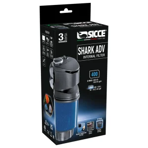 Sicce Filtro Shark ADV 400 – Filtro interno modulare per acquari fino a 130 L