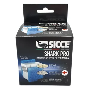 Sicce Cartuccia Zerophos + Spugne – Ricambio per Filtri Shark Pro