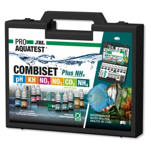 JBL ProAqua Test CombiSet Plus NH4 – Valigetta Analisi Completa Acquari d’Acqua Dolce con Test Ammonio