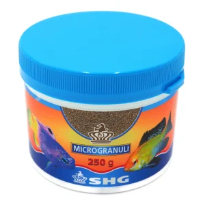 SHG Microgranuli 250 gr – Mangime microincapsulato per pesci d’acqua dolce e marina