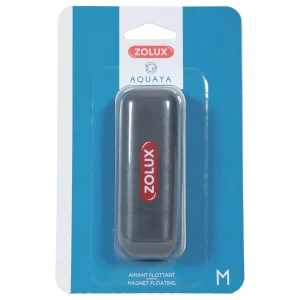 Zolux Magnete Galleggiante Aqya M – Pulitore Magnetico per Acquari (9,5 x 3,5 cm)