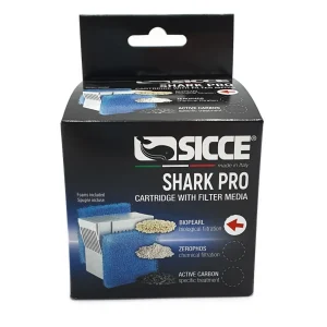 Sicce Cartuccia Biopearl + Spugne Shark Pro – Ricambio filtrante per filtri interni