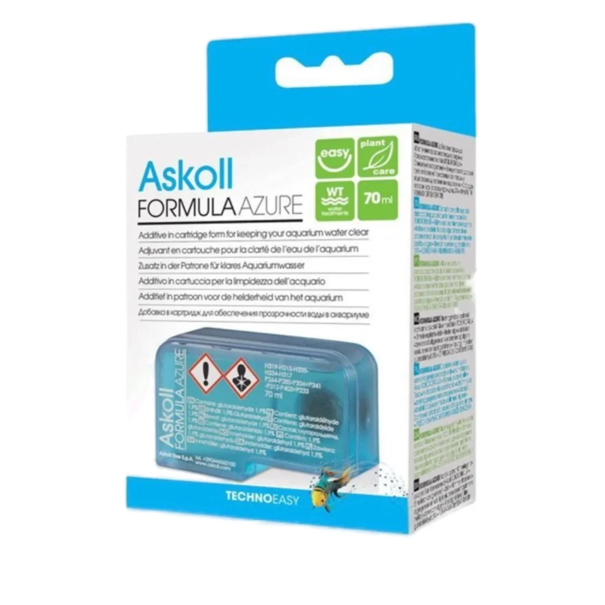 Askoll Formula Azure – Cartuccia di Ricambio per Roboformula 70 ml