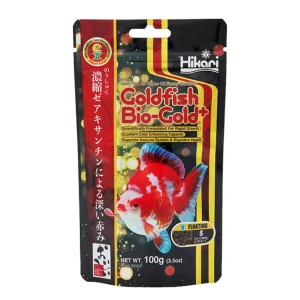 Hikari Goldfish Bio-Gold+ S (Mini) 100g - Mangime Professionale Galleggiante per Pesci Rossi
