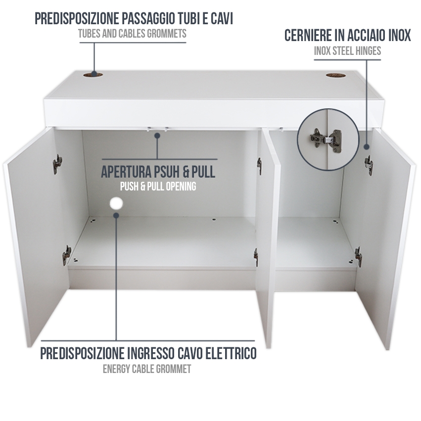 SUPPORTO AMTRA STATION WHITE - immagine 6