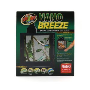 ZOO MED REPTIBREEZE ALUM SCRN CAGE NANO