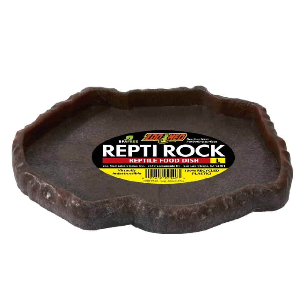 ZOO MED REPTI ROCK FOOD DISH - immagine 3