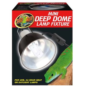 ZOO MED DEEP DOME LAMP FIXTURE MINI
