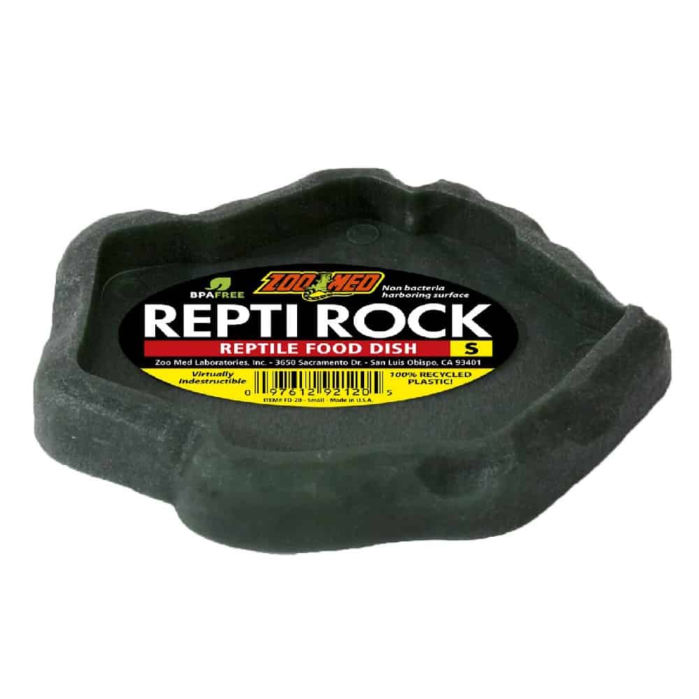 ZOO MED REPTI ROCK FOOD DISH - immagine 2
