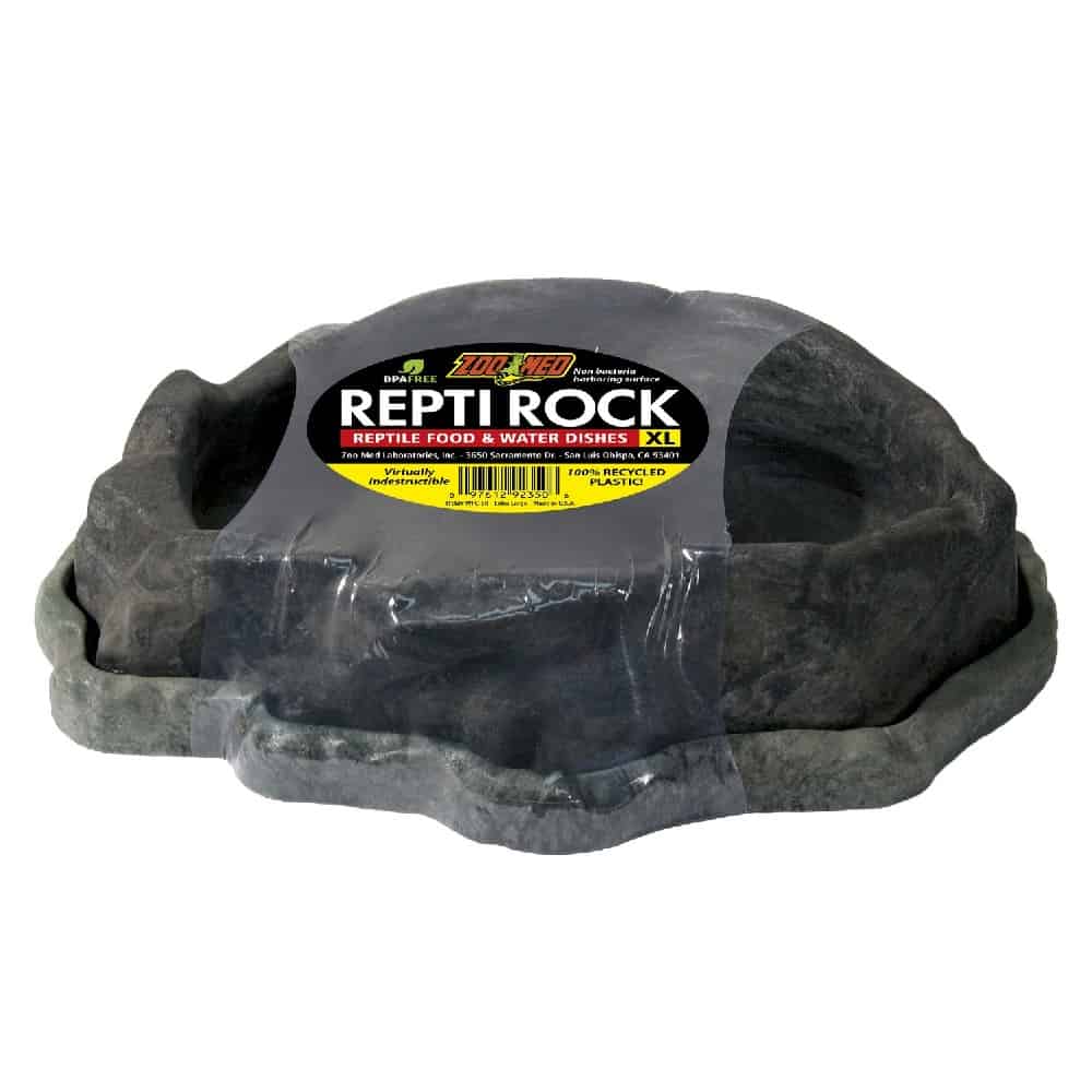 ZOO MED REPTI ROCK COMBO FOOD & WATER DISHES