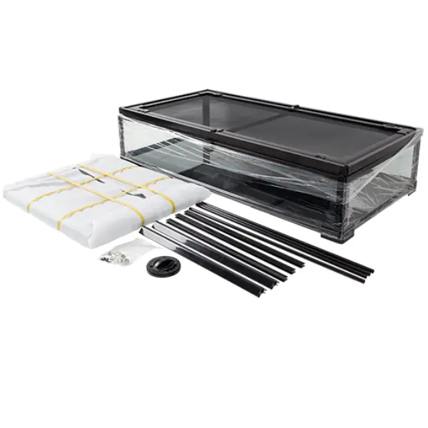 Terrarium REPTIZOO Démontable et Étanche - 91,4 x 45,7 x 60 cm - immagine 6