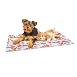 CROCI PET TAPPETINO SUPER RINFRESCANTE MIS 65X50 CM PER CANI E GATTI KOKTAIL FANTASIA