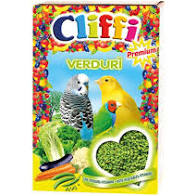 CLIFFI VERDURI MORBIDO 300GR per canarini, esotici, pappagallini